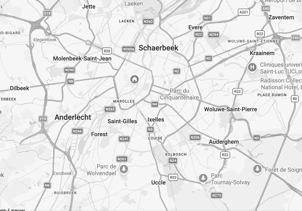 Carte des points de vente